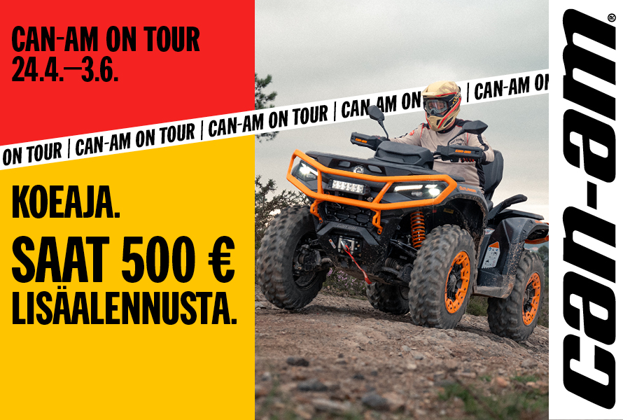 Can-Am koeajopäivä 1.6.2026 KoneVasaralla Sodankylä