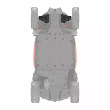 CAN-AM A-ETUTUKIVARRENSUOJAT (HMWPE) MAVERICK SPORT, MAX - SSV pohjapanssarit - 30710 - 1