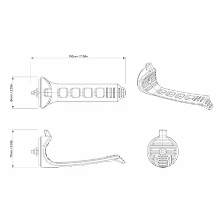 CAN-AM KIINNITYSREMMIT TYÖKALUILLE ATV MÖNKIJÄÄN - ATV telineet ja pidikkeet - 29550 - 2