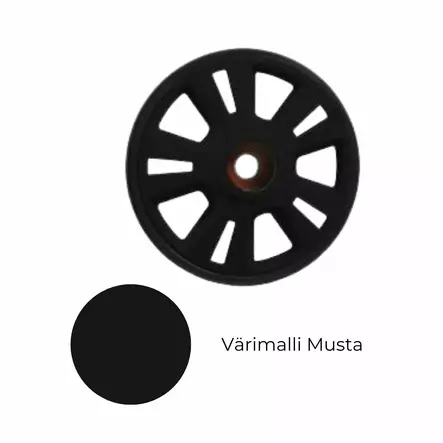 SISÄTUKIPYÖRÄ/TELAPYÖRÄ 141MM MUSTA - Lynx ja Ski-Doo telaston osat - 6400 - 1