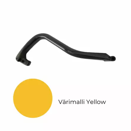 SUKSEN NOKKAKAHVA KELTAINEN - Ski-Doo sukset, muovit ja ohjainraudat - 6730 - 1