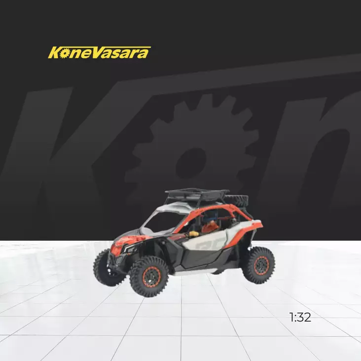 CAN-AM PIENOISMALLI 1:32 MAVERICK X3 X RS TURBO RR 60003 - Lelut ja fanituotteet - 32420 - 1
