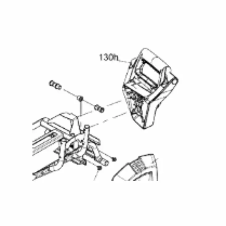 LISÄPENKIN KÄSIKAHVA VASEN - Lynx ja Ski-Doo istuimen osat - 27860 - 1