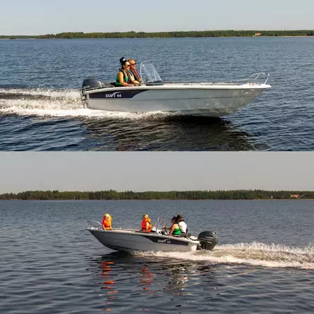 SUVI 44 (PI) MOOTTORIVENE SADEVESITYHJENEVÄ - Suvi- ja Palta- veneet - 28211 - 2