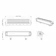 CAN-AM LED VALOTANKO 38cm KAKSIRIVINEN (90w) - ATV valot ja sähkölaitteet - 34461 - 4