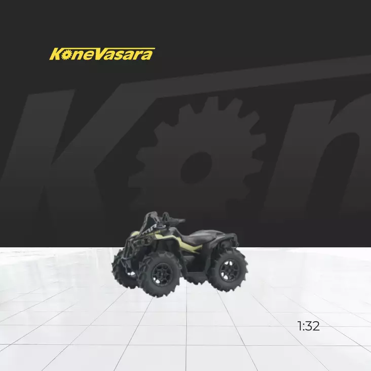 CAN-AM PIENOISMALLI 1:32 RENEGADE X MR 1000R 60011 - Lelut ja fanituotteet - 31821 - 1