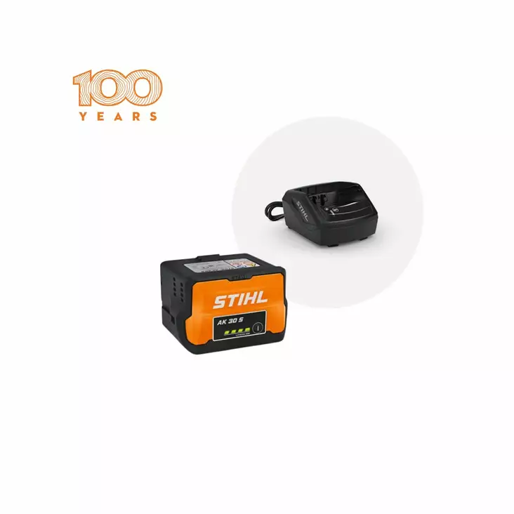 STIHL ALOITUSSARJA AKKU AK 30 S + LATURI AL 101 - STIHL akut, laturit ja lisävarusteet - 33771 - 1