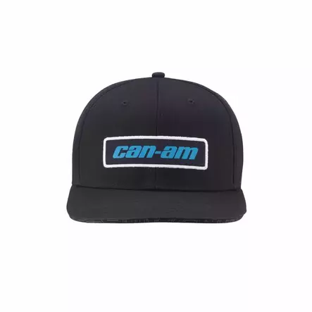 CAN-AM LIPPIS FLAT CAP SINIMUSTA - Can-Am lippalakit ja pipot - 21702 - 1