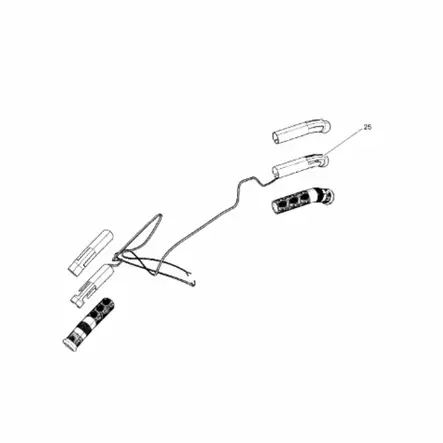 KAHVANLÄMMITIN ELEMENTTI 32W - Lynx ja Ski-Doo ohjaustangon osat - 26422 - 1