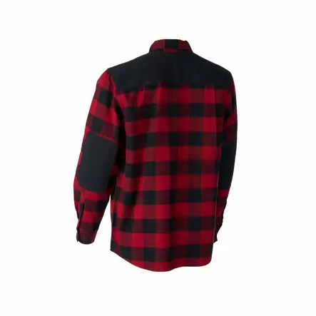 LYNX FLANELLIPAITA PUNAINEN MIESTEN - Lynx T-paidat ja paidat - 32762 - 2