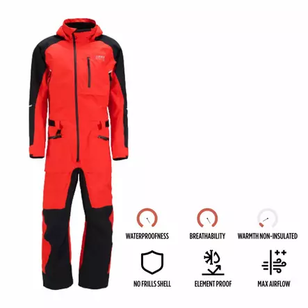 LYNX QUANTUM PRO HAALARI MIESTEN FIRE RED - Lynx ajohaalarit - 32702 - 2