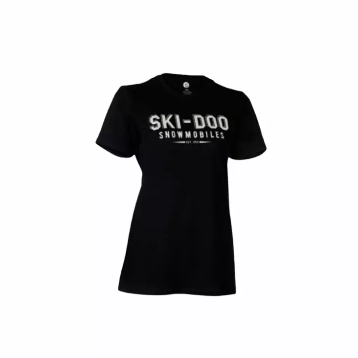 SKI-DOO VINTAGE T-PAITA NAISTEN MUSTA - Ski-Doo T-paidat ja paidat - 34682 - 1