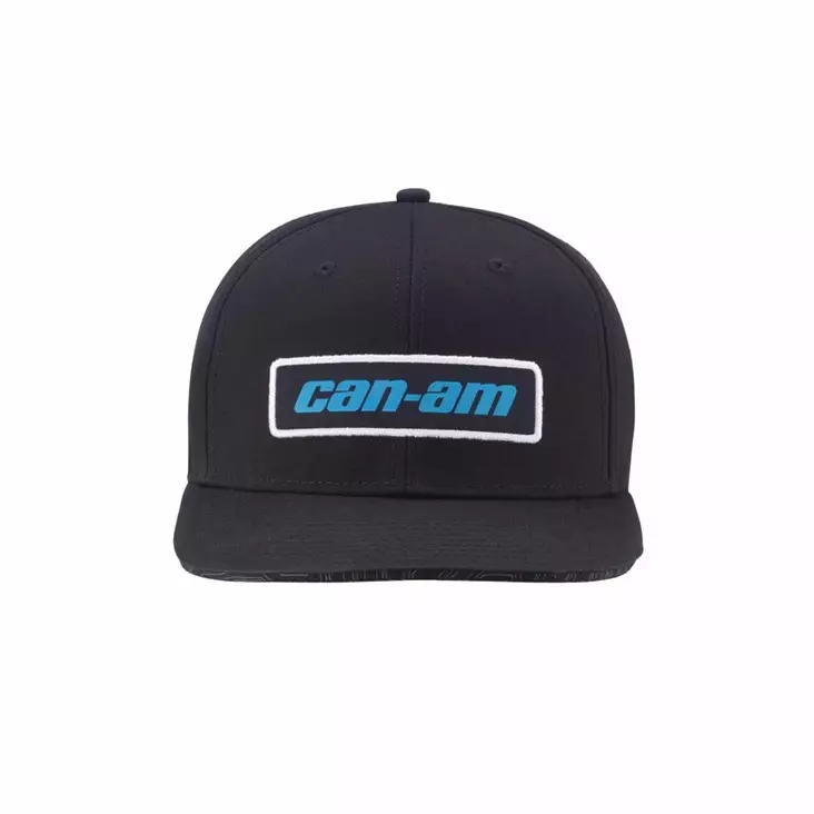 CAN-AM LIPPIS FLAT CAP SINIMUSTA - Can-Am lippalakit ja pipot - 21702 - 1