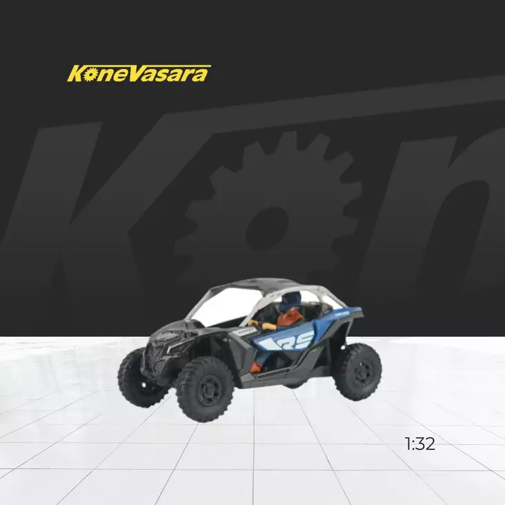 CAN-AM PIENOISMALLI 1:32 MAVERICK X3 X RS TURBO RR 60005 - Lelut ja fanituotteet - 32422 - 1