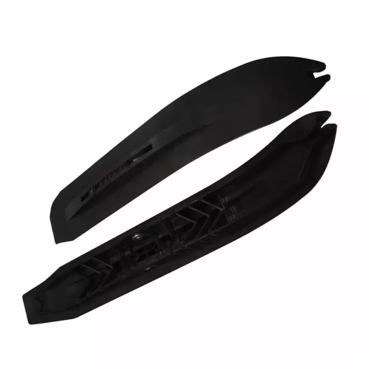 SUKSI PILOT DS MUSTA OIKEA/VASEN - Ski-Doo sukset, muovit ja ohjainraudat - 19372 - 1