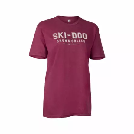 SKI-DOO VINTAGE T-PAITA NAISTEN VIININPUNAINEN - Ski-Doo T-paidat ja paidat - 34683 - 1