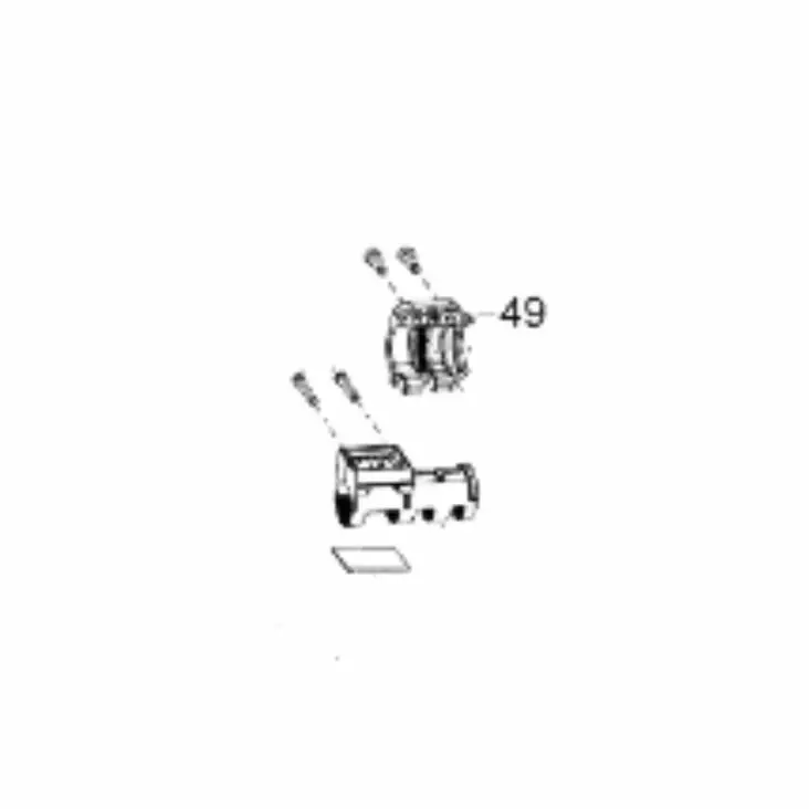 KAASUKAHVAN RUNKO ETUOSA - Lynx ja Ski-Doo ohjaustangon osat - 15323 - 1