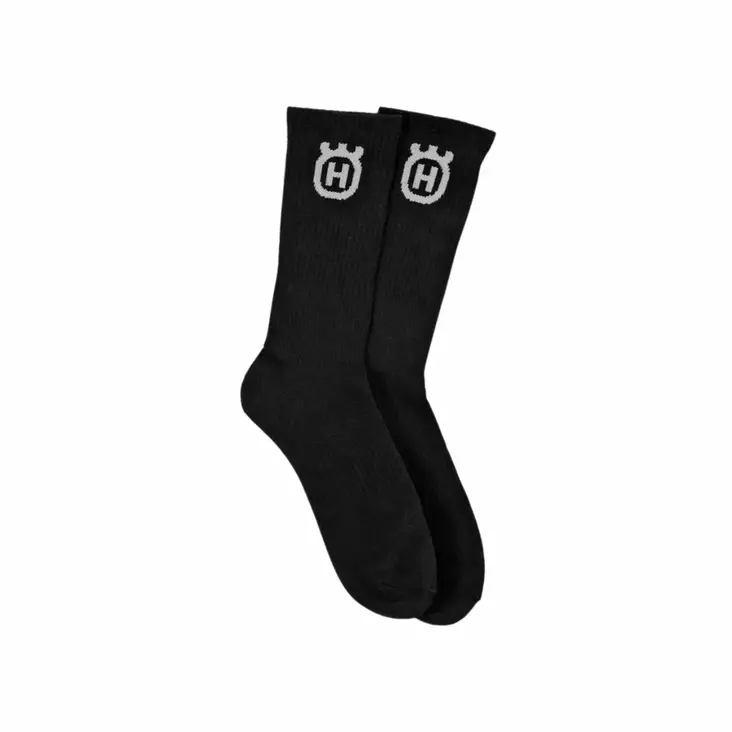 HUSQVARNA SUKAT LOGOLLA MUSTA - Metsurin vapaa-ajan vaatteet - 31833 - 1