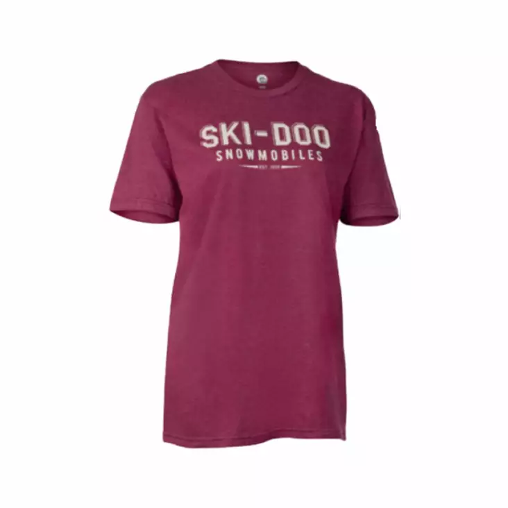 SKI-DOO VINTAGE T-PAITA NAISTEN VIININPUNAINEN - Ski-Doo T-paidat ja paidat - 34683 - 1