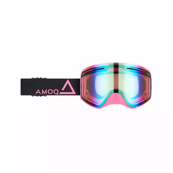 AMOQ VISION VENT+ MAGNETIC AJOLASIT MUSTA-PINKKI - KULTA PEILI - Ajolasit ja visiirit - 26833 - 1