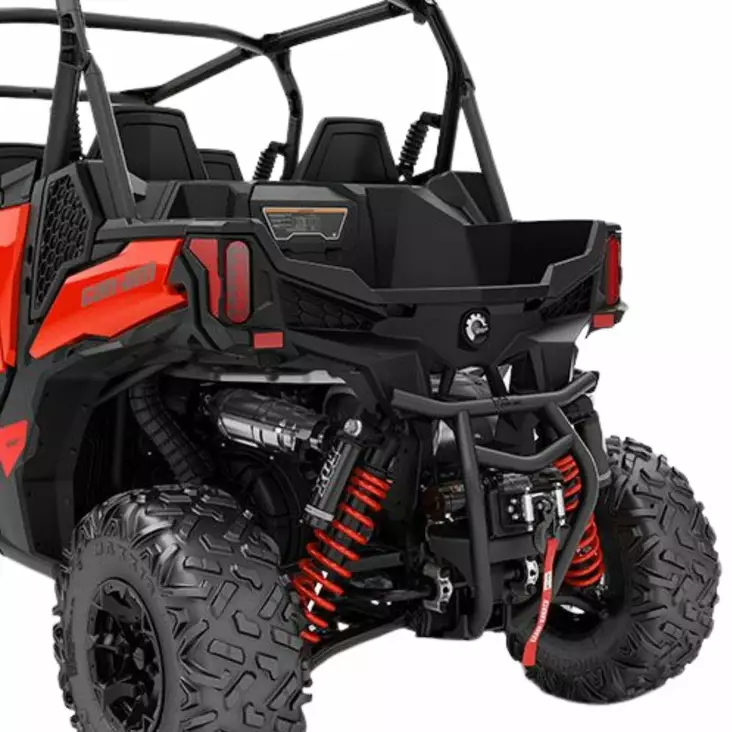 CAN-AM TAKAPUSKURI S3 MUSTA MAVERICK TRAIL, SPORT, MAX - SSV puskurit ja suojat - 30733 - 1