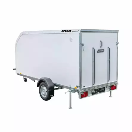 AKU CV350-L H1,5M SANDWICH PERÄVAUNU 750KG SIVUOVELLA - Umpikorivaunut - 32174 - 2