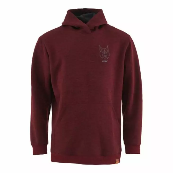 LYNX X SVALA MERINO COLLEGE HUPPARI V.PUNAINEN UNISEX - Lynx hupparit, fleecet, takit ja housut - 28664 - 1