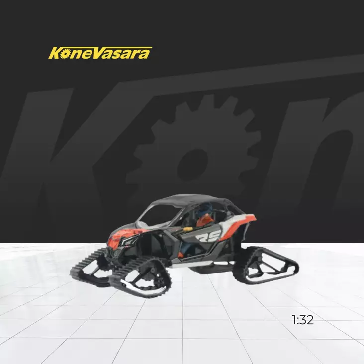 CAN-AM PIENOISMALLI 1:32 MAVERICK X3 TELAMÖNKIJÄ 60004 - Lelut ja fanituotteet - 32424 - 1