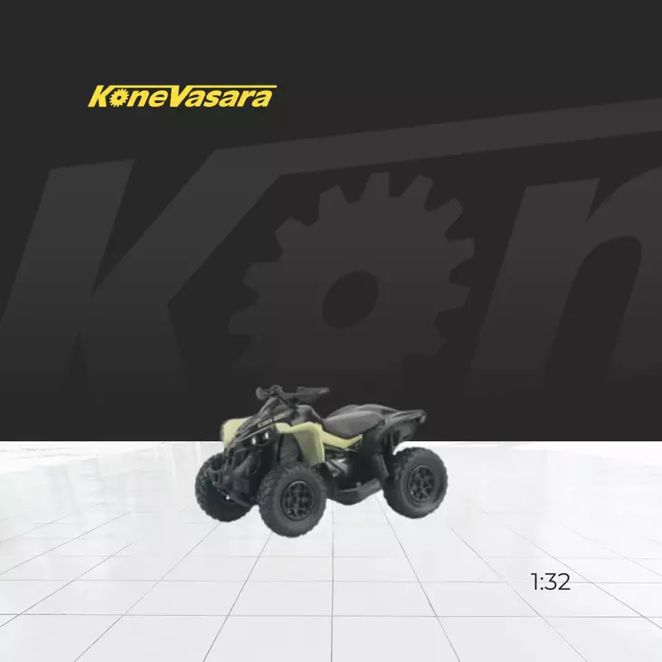 CAN-AM PIENOISMALLI 1:32 RENEGADE X XC 1000R 60009 - Lelut ja fanituotteet - 31824 - 1