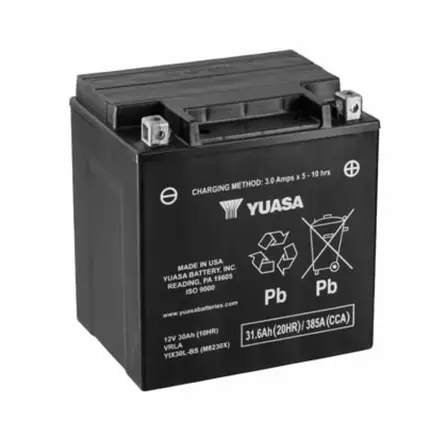 AKKU YUASA YTX30L 30AH 12V 400A - Lynx ja Ski-Doo akut - 3395 - 1