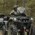 CAN-AM ADVENTURE TUULILASI KORKEA 36CM KOVAPINNOITETTU G3L - ATV tuulilasit, tuuliohjaimet ja peilit - 26225 - 2