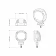 CAN-AM LED LÄHIVALOT 9cm PYÖREÄ (2x14w) - ATV valot ja sähkölaitteet - 29955 - 3