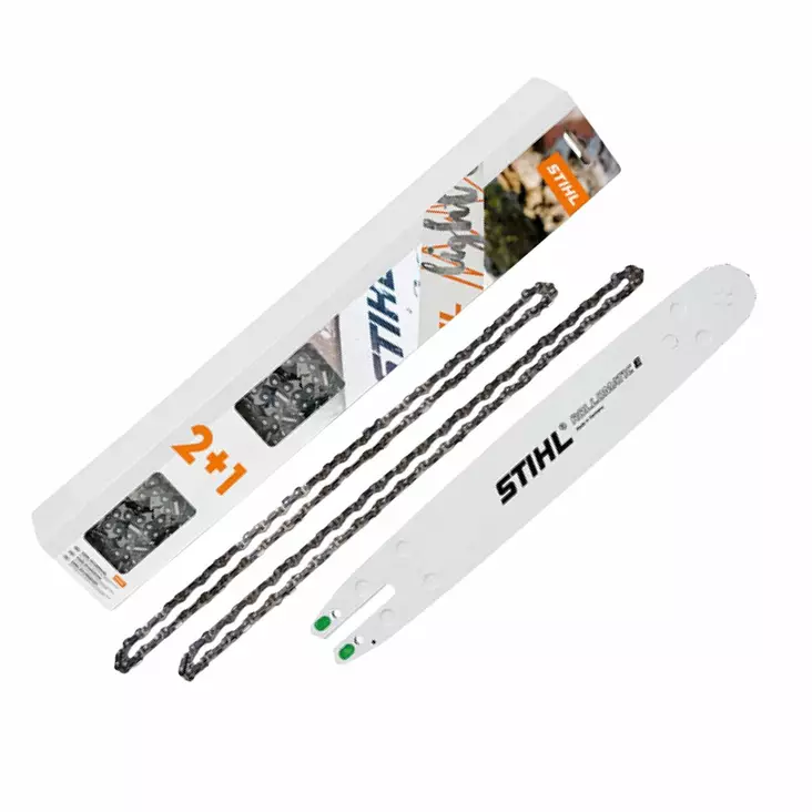 STIHL TERÄKETJUPAKETTI 12" (LAIPPA+2 TERÄKETJUA) MS017/170/171 - STIHL moottorisahan teräketjut - 31295 - 1