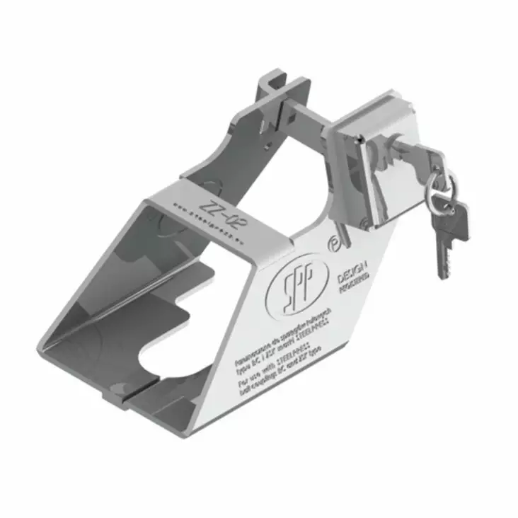 AISALUKKO PERÄVAUNU ZZ-02 sis.avaimet 2kpl / KYTKINLUKKO - Peräkärryn varaosat ja tarvikkeet - 27905 - 1