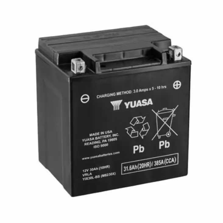 AKKU YUASA YTX30L 30AH 12V 400A - Lynx ja Ski-Doo akut - 3395 - 1
