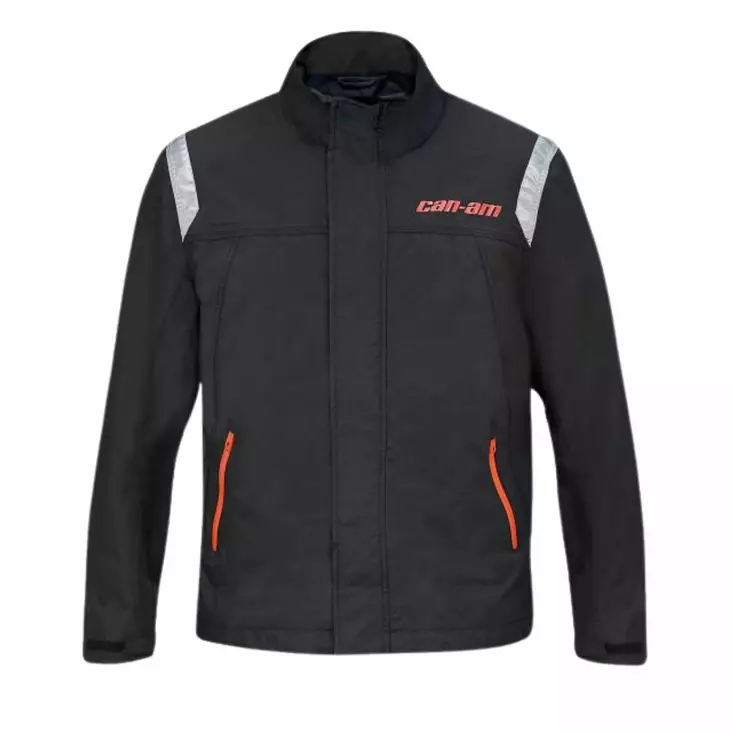 CAN-AM TAKKI TUULENPITÄVÄ MUSTA - Can-Am hupparit, fleecet ja takit - 32095 - 1