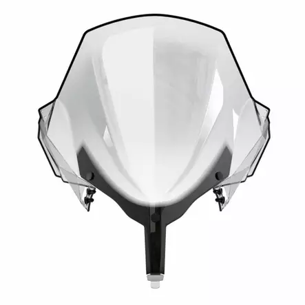 TUULILASI ERIKOISKORKEA 58CM YKSIOSAINEN REV-XR, REV-XU - Ski-Doo tuulensuojaus ja peilit - 12246 - 1