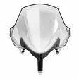 TUULILASI ERIKOISKORKEA 58CM YKSIOSAINEN REV-XR, REV-XU - Ski-Doo tuulensuojaus ja peilit - 12246 - 1