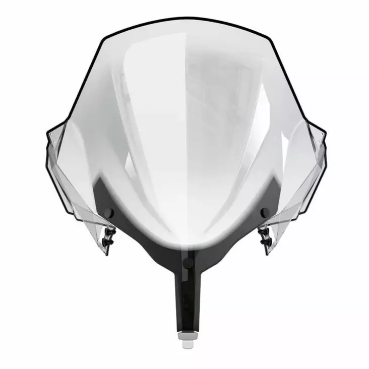 TUULILASI ERIKOISKORKEA 58CM YKSIOSAINEN REV-XR, REV-XU - Ski-Doo tuulensuojaus ja peilit - 12246 - 1