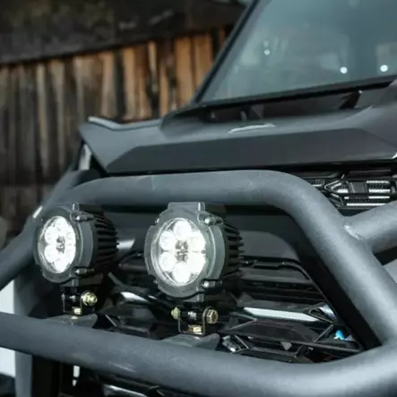 CAN-AM LED LISÄVALOT 9cm PYÖREÄ (2x14w) - SSV valot, sähkölaitteet ja vinssit - 24447 - 2