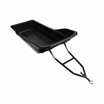 HAGHUS AHKIO VETOAISALLA JA LUMISUOJALLA 150x66x26cm - Moottorikelkan ahkiot, reet ja pulkat - 32797 - 1