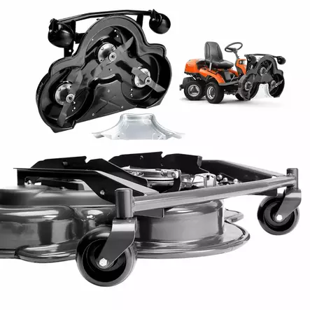 HUSQVARNA LEIKKUULAITE COMBI 112 R 300-SARJAN ETULEIKKURIIN - Husqvarna ajoleikkurit - 18467 - 2