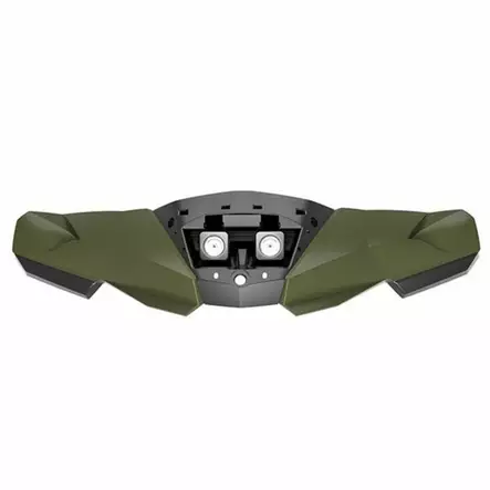 CAN-AM ILMAOHJAIN TUULILASIIN DELUXE SQUADRON GREEN - ATV tuulilasit, tuuliohjaimet ja peilit - 28897 - 1