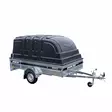 AKU CP350-LH PRO 825kg PERÄVAUNU + KUOMU 100 CM MUSTA - Perävaunut - 29497 - 1
