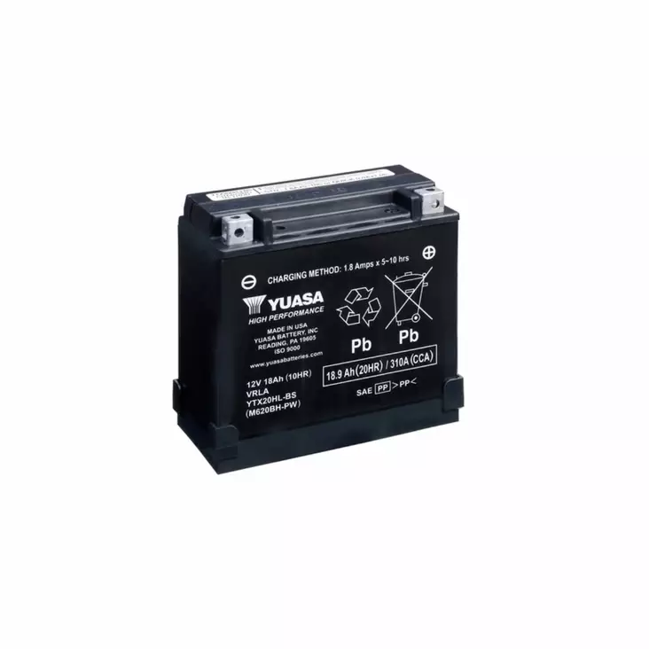 AKKU YUASA YTX20HL-BS 12V 18,9Ah 310A - Lynx ja Ski-Doo akut - 13147 - 1