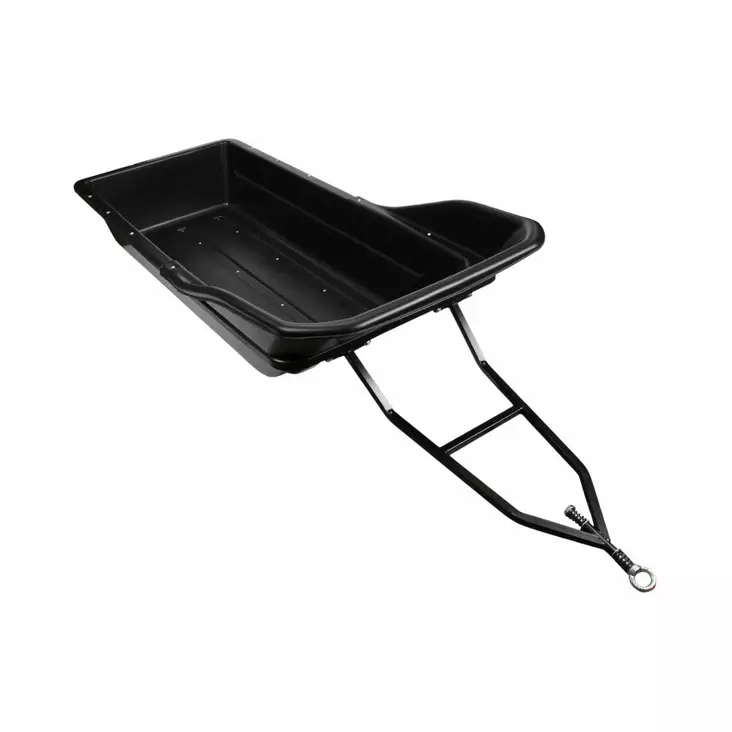 HAGHUS AHKIO VETOAISALLA JA LUMISUOJALLA 150x66x26cm - Moottorikelkan ahkiot, reet ja pulkat - 32797 - 1