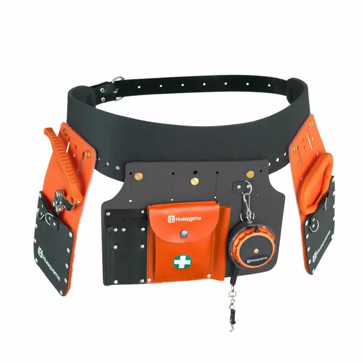 HUSQVARNA VARUSTEVYÖ TÄYDELLINEN - Koukut, kotelot, vänkärit ja kaatokiilat - 207 - 1