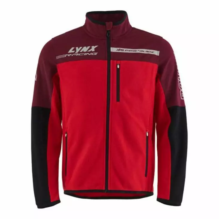 LYNX RE MIKROFLEECETAKKI PUNAINEN MIESTEN - Lynx hupparit, fleecet, takit ja housut - 28647 - 1