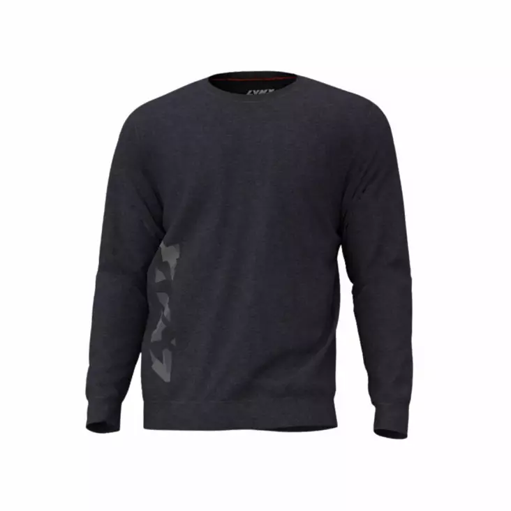 LYNX SIGNATURE CREW PUSERO MIESTEN MUSTA - Lynx T-paidat ja paidat - 32747 - 1