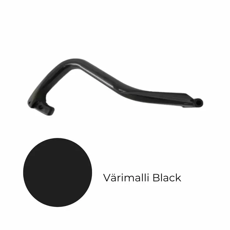 SUKSEN NOKKAKAHVA MUSTA - Ski-Doo sukset, muovit ja ohjainraudat - 3067 - 1